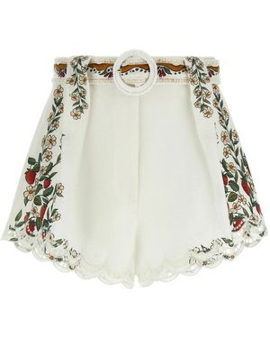 FARM Rio Short Shorts - White