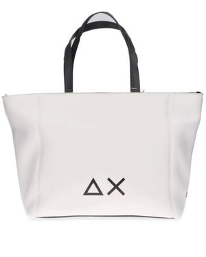 Sun 68 Shopping Bags - White