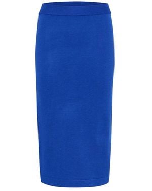 Saint Tropez Midi Skirts - Blue