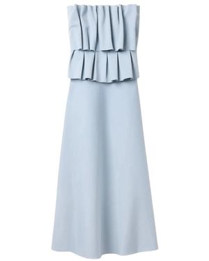 Dagmar The Sculpted Tube Dress - Blau