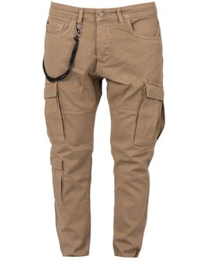 Xagon Man Slim-Fit Trousers - Neutre