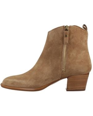 Alpe Heeled Boots - Braun