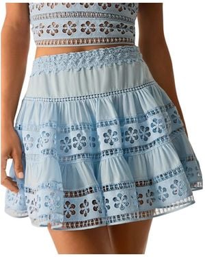 Charo Ruiz Short Skirts - Azul