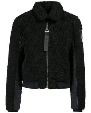 Moose Knuckles Faux Fur & Shearling Jackets - Noir