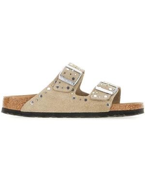 Birkenstock Sliders - Natural