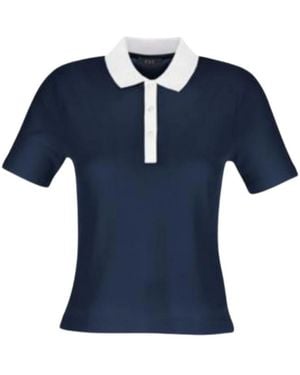 Fay Polo Shirts - Blue
