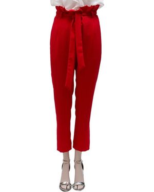 Ermanno Scervino Tapered Trousers - Rouge