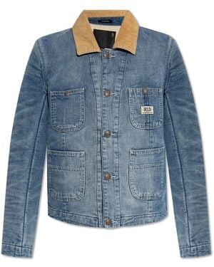 R13 Denim Jackets - Blue