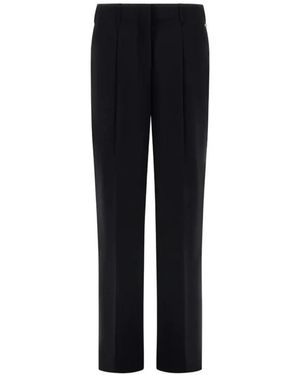 Herno Broeken ,Zwart ,Wol Broek