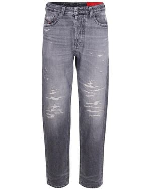 DIESEL Straight Jeans - Blauw