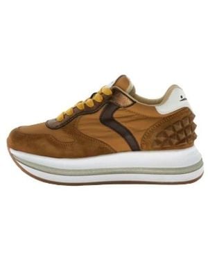 Voile Blanche Sneakers - Marrón