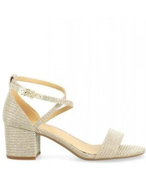 Michael Kors High Heel Sandals - Metallic