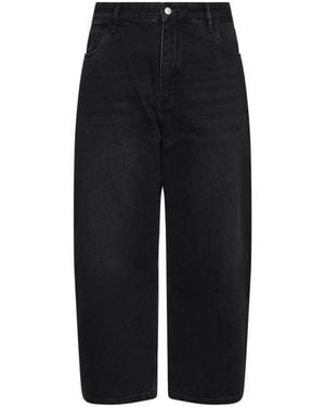 Studio Nicholson Loose Fit Jeans - Black