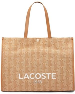 Lacoste Tote Bags - Natural