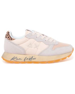 Sun 68 Trainers - White
