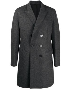 Neil Barrett Double-Breasted Coats - Nero