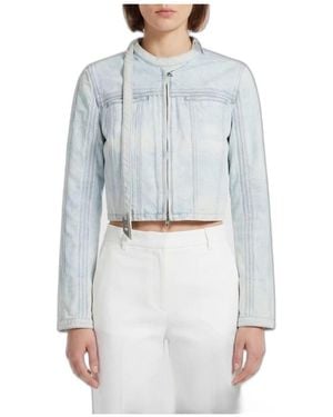 DIESEL Jassen ,Blauw ,Katoen De-Saphix-Fsi Jacket
