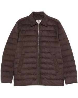 Herno Zip Collar Jacket - Bruin