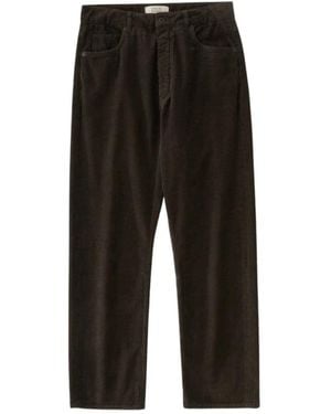 Studio Nicholson Straight Trousers - Black