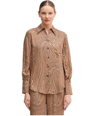 MARC AUREL Shirt - Bruin