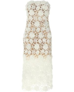 Ermanno Scervino Midi Dresses - Natural