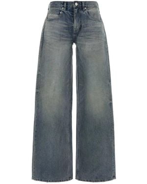 Balenciaga Wide Jeans - Blue