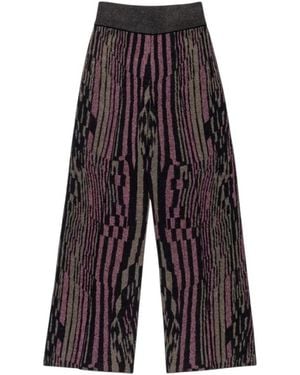 Nenette Wide Trousers - Multicolor