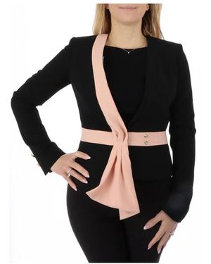 Elisabetta Franchi Blazers - Black