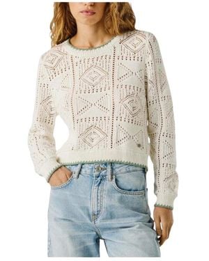 Pepe Jeans Round-Neck Knitwear - Blanco