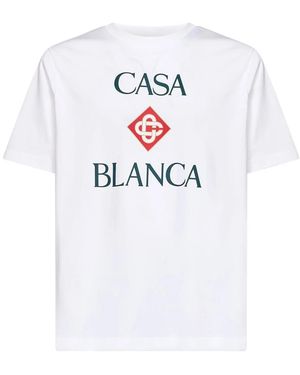 CASABLANCA T-Shirts - White