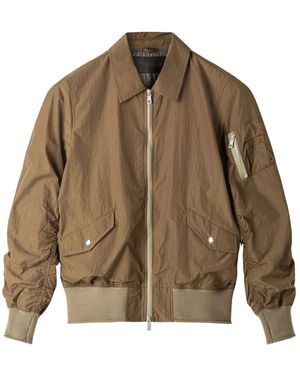 Giorgio Brato Ny Flight Bomber Jacket - Groen
