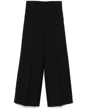 Carven Wide Trousers - Negro