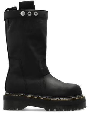 Rick Owens High Boots - Negro