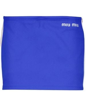 Miu Miu Short Skirts - Blue