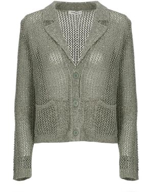 Kangra Kaschmir-Baumwoll-Mix Blazer - Grün