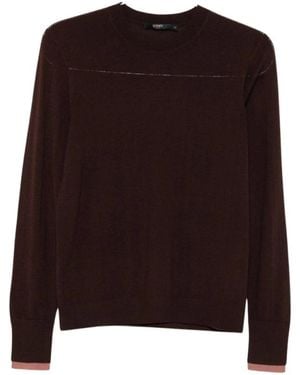 Seventy Round-Neck Knitwear - Marrón