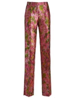 Del Core Straight Pants - Red