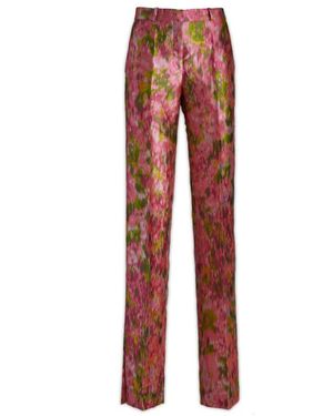Del Core Straight Trousers - Rood