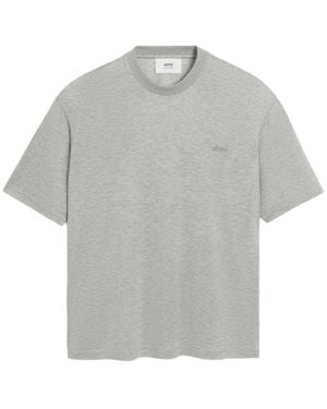 Ami Paris T-Shirts - Gris