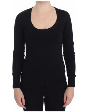 Dolce & Gabbana Long Sleeve T-Shirts - Black