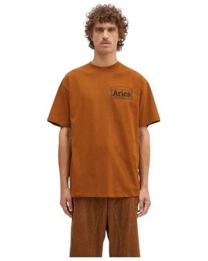 Aries T-Shirts - Marrón