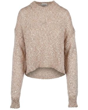 Alysi Round-Neck Knitwear - Neutre