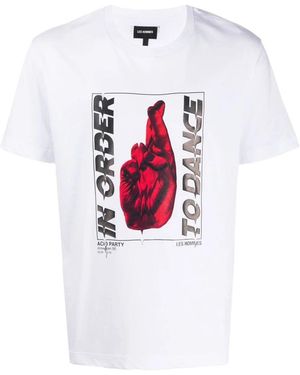 Les Hommes T-Shirts - White