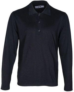Grifoni V-Neck Knitwear - Blue