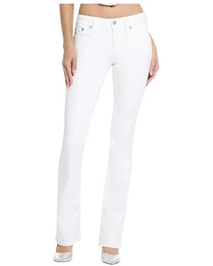 Miss Me Slim-Fit Jeans - White