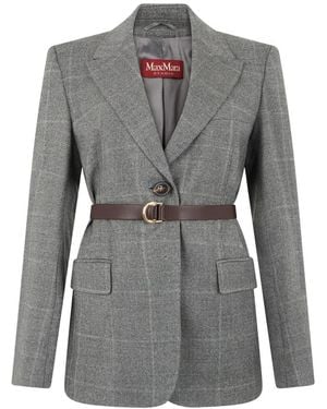 Max Mara Quagga Blazer - Grijs