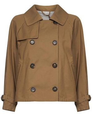 Max Mara Trench Coats - Green