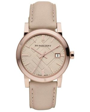 Burberry Accessoires ,Roze ,Leer The City Watch - Naturel