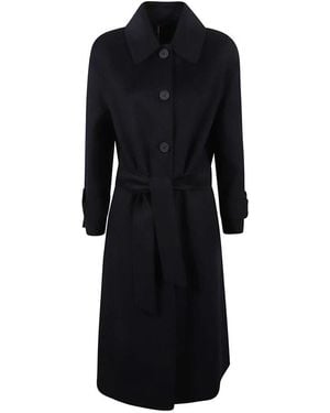 Max Mara Belted Coats - Black