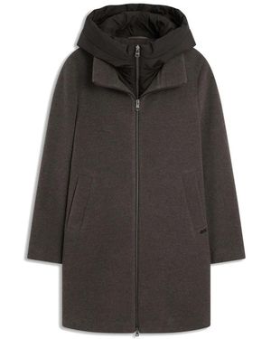 Cinque Single-Breasted Coats - Nero